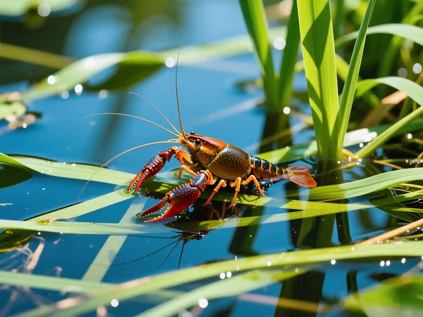 小龙虾养殖中水草管理的关键作用与实用要点